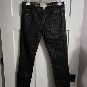 Current/Elliott Black Skinny Jeans